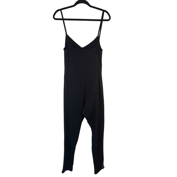 2/$30 NWT PLT Plus Size 18 Black Cotton Ruched Bust Jumpsuit - Picture 15 of 16